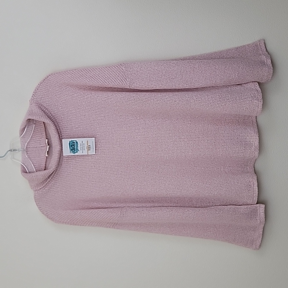 NWT Andree Pink Cowl Neck Sweater M